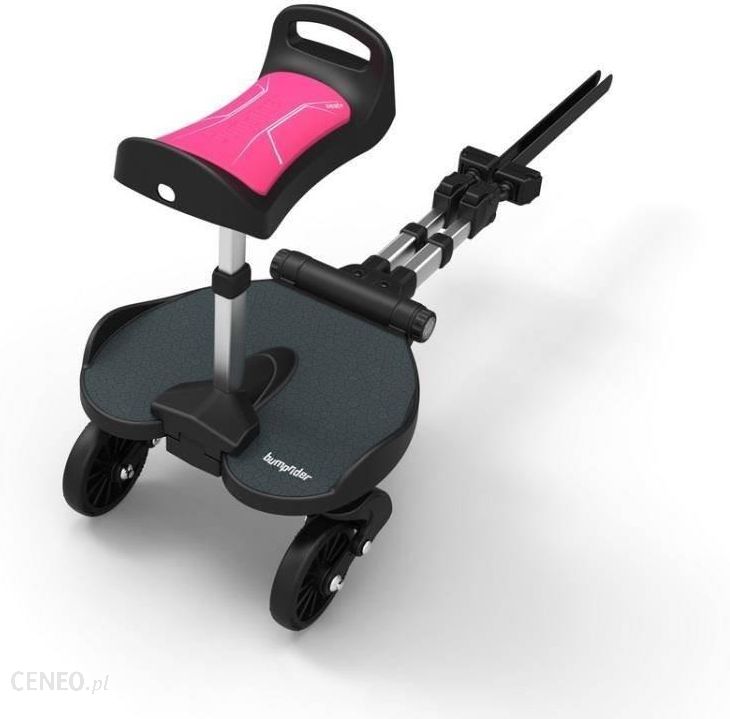 Bumprider Bumprider Seat+ Dostawka Do Wózka Z Siedziskiem Dla Starszego Dziecka Różowa