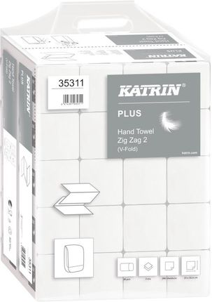 Metsa Tissue Katrin Plus Ręcznik Papierowy W Składce Zz 2W Biały 20 Bind (35311)