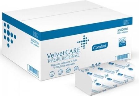 Velvet Dwuwarstwowy Ręcznik Zz Biały 3000 Listków Z Celulozy (Vlp5600016)