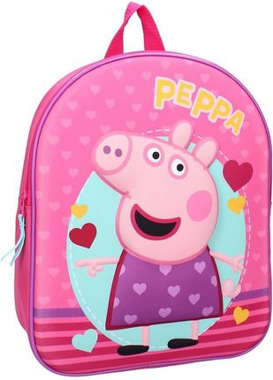 Vadobag Peppa Pig Śwink Plecak Plecaczek Do Przedszkola 3D