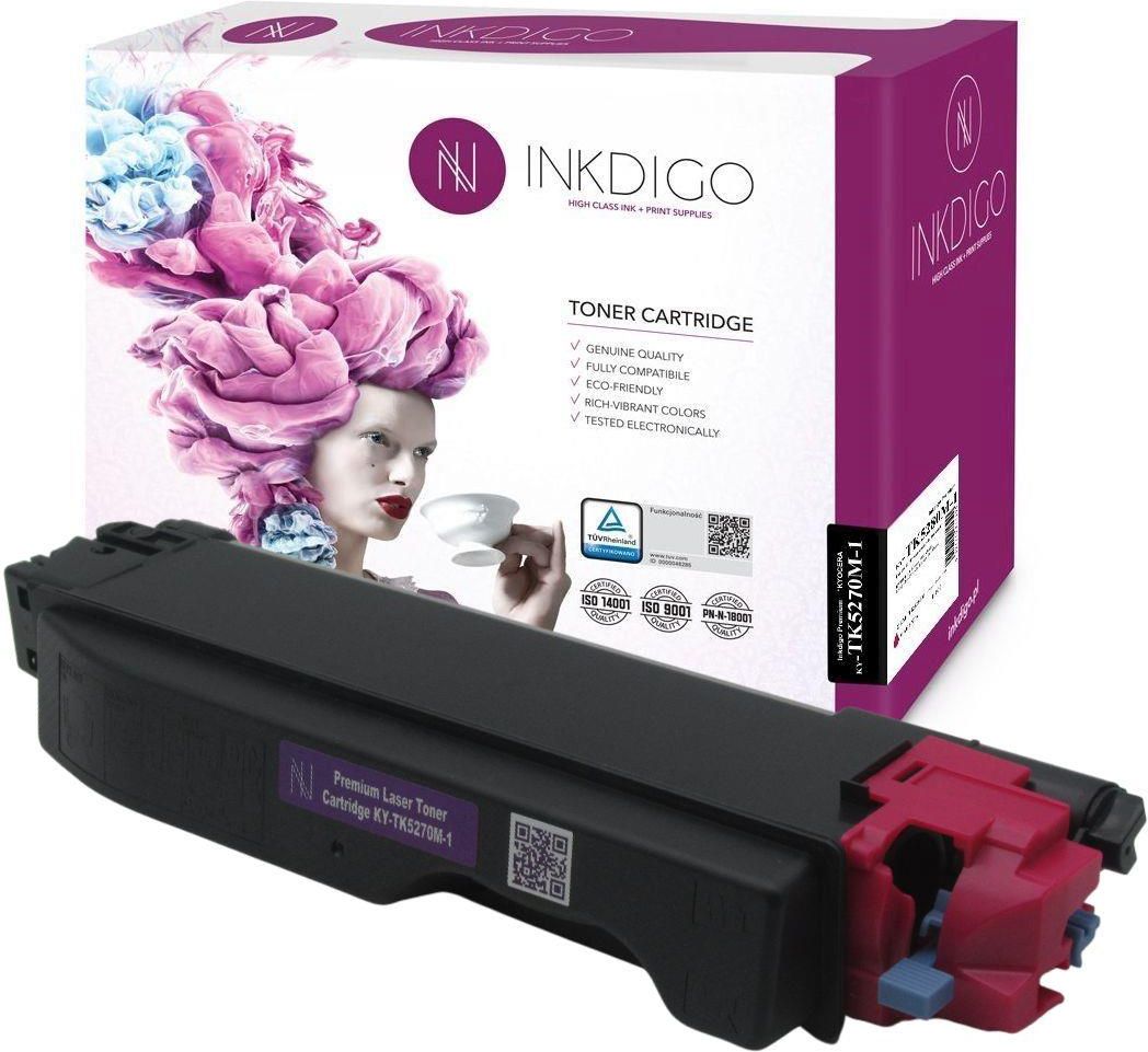 INKDIGO DO KYOCERA TK-5270 ECOSYS M6230CIDN M6630CIDN MAG. - Opinie I ...