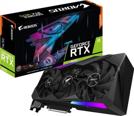 Gigabyte GeForce RTX 3070 AORUS MASTER 8GB (GVN3070AORUSM8GD)