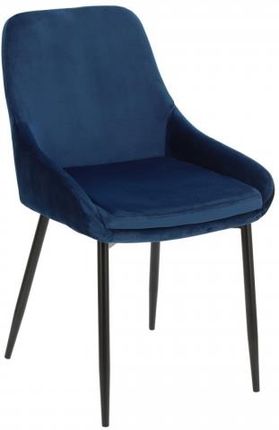 Intesi Krzesło Floyd Velvet Niebieskie
