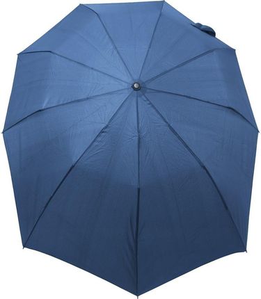 Wiatroodporny parasol automatyczny, składany KEMER Niebieski - niebieski