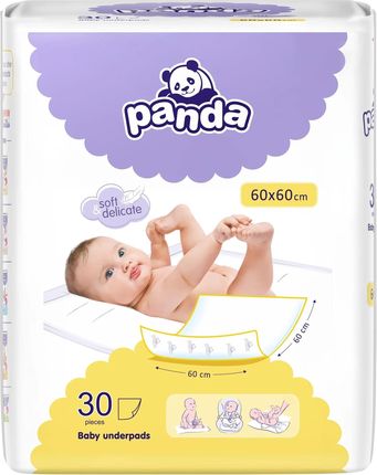 Bella Panda Podkłady Do Przewijania 60X60cm 30szt.