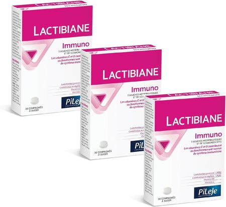 Pileje Lactibiane Immuno Probiotyk Ochrona Odporności I Bariery Jelitowej 3X30tabl.
