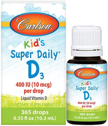 Carlson Labs Kid'S Super Daily D3 Witamina 10Ml