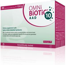 Zdjęcie OMNi-BiOTiC® 10 Aad - Asekuracja W Trakcie I Po Antybiotykoterapii 30Sasz. - Legnica