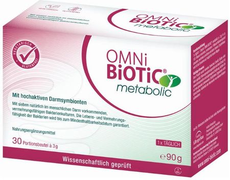 Omni-Biotic Metabolic Redukcja Wagi Zmniejsza Łaknienie 30 Saszetek