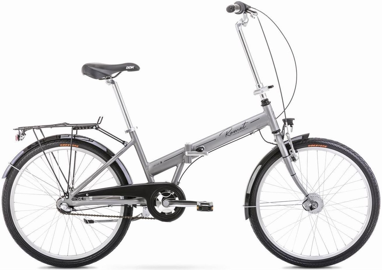 Romet Jubilat 3 Srebrny 24 2021 Rowery Składane Uniwersalne Ceny i