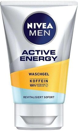 Nivea Men Active Energy energetyzujący żel do mycia twarzy 100ml