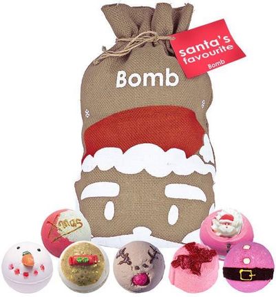 BOMB Cosmetics Zestaw upominkowy w worku Santa's Favourite