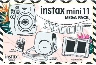 Fujifilm Instax mini 11 Blush Pink Różowy Mega Pack