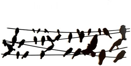 Decolicious Wieszak Do Przedpokoju Bird On Wire (DECO79)