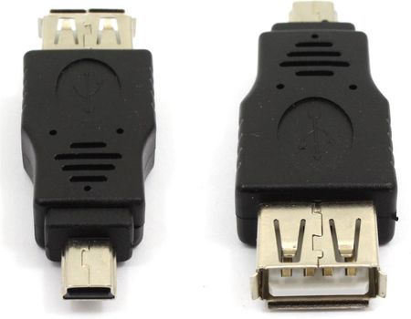 OVERMAX ADAPTER USB  AK214A PRZEJŚCIÓWKA USB2.0 MINI USB MALE NEW UNIWERSALNY (455UNIW)