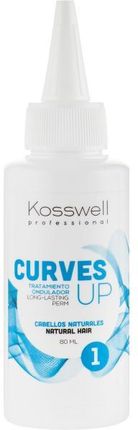 Kosswell Professional Preparat Do Trwałej Ondulacji Włosów Naturalnych Curves Up 1 80ml