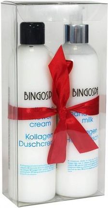 BINGOSPA   Collagen Pure Krem pod prysznic 600Ml + Balsam 600Ml