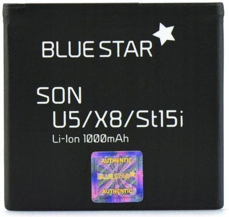 BLUE STAR BATERIA SONY ERICSSON E15I XPERIA X8 1000MAH EP500 SEU5