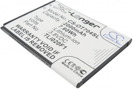 ALCATEL BATERIA TLI019B1 DO  ONE TOUCH 7041 C7 POP TLI020F1