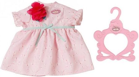 Baby Annabell  Ubranko sukienka z kwiatkiem dla lalki 43 cm różowa 703083