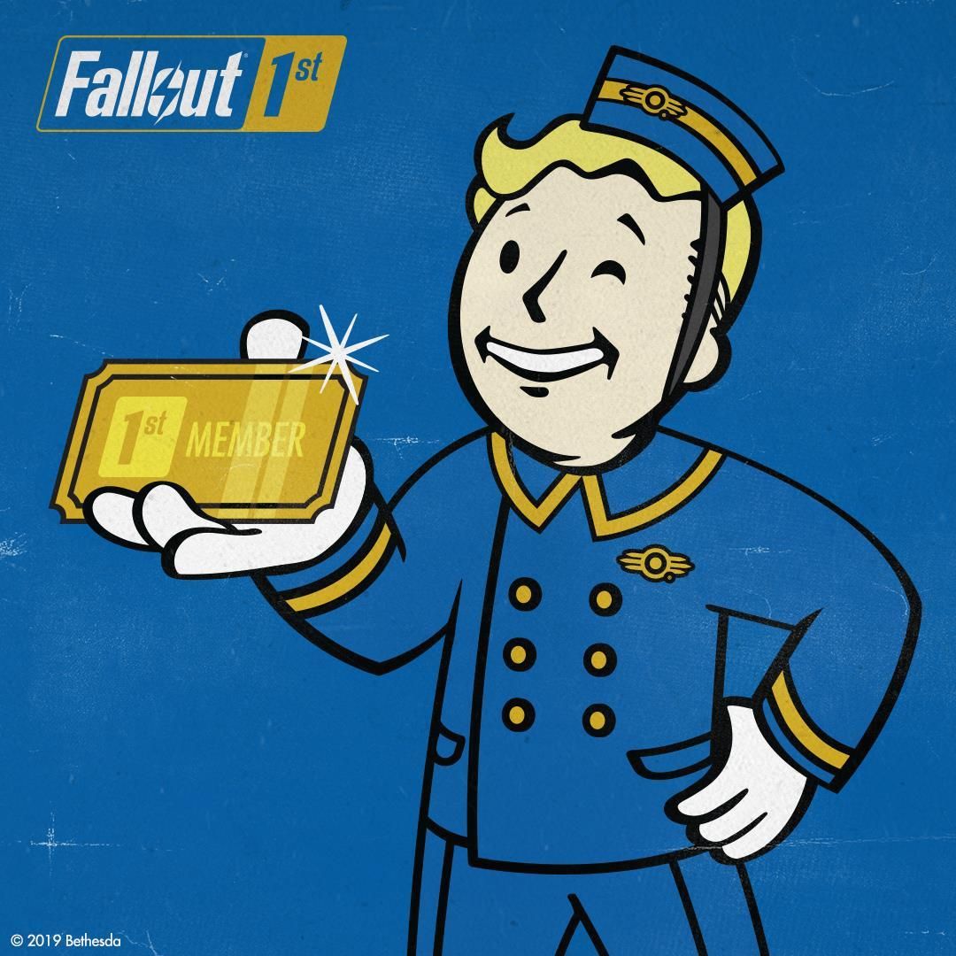 Fallout 1st subskrypcja 1 miesi czna karta pre paid podarunkowa
