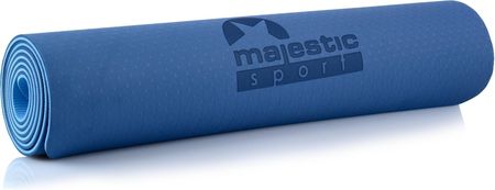 Majestic Sport Mata Yoga 183X61X0,6cm Niebieska