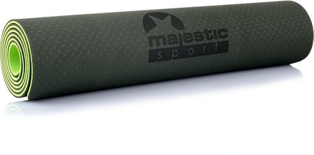 Majestic Sport Mata Yoga 183X61X0,6cm Zielona