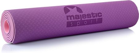 Majestic Sport Mata Yoga 183X61X0,6cm Różowa