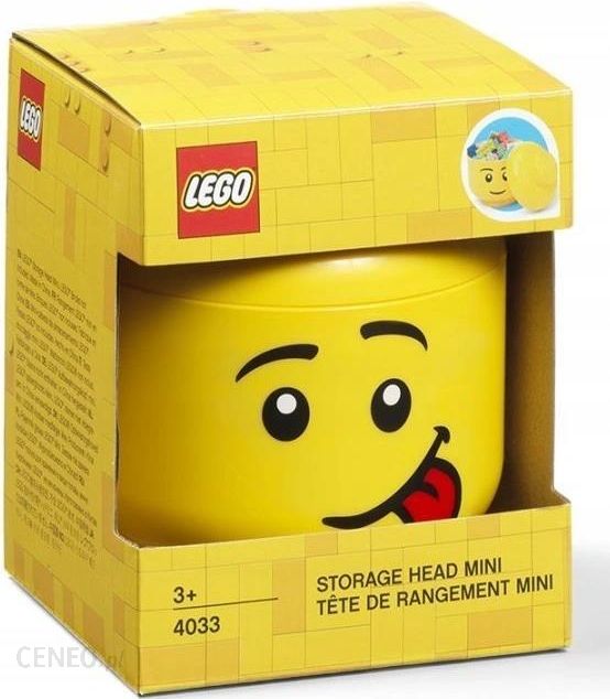 LEGO Pojemnik mini głowa Chłopiec Głuptasek 40331726