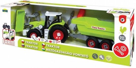 Dromader Pojazd Traktor do skręcania w pudełku (02715)