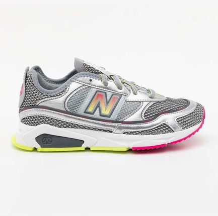 ★New Balance★ Kave Sandal Silver Buty New Balance Wsxrchka Silver Metallic With Lemon Slush