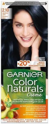Garnier Color Naturals Creme odżywcza farba do włosów 2.10 Jagodowa Czerń