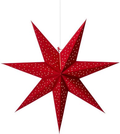 Gwiazda CLARA wisząca czerwona 75 x 75 cm    