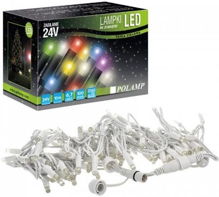 Lampki choinkowe LED   100 LED 10mb IP65   białe ciepłe
