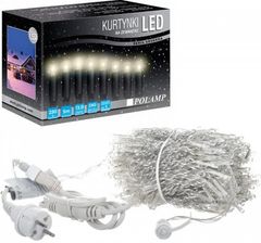 Zdjęcie Kurtyna świetlna LED "FLASH"   240 LED 5mb IP44   biała ciepła - Kraków