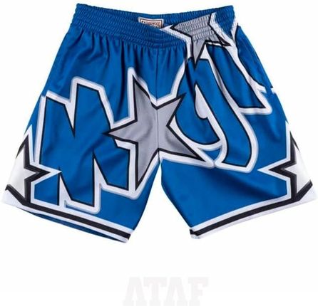 Mitchell Ness NBA Orlando Magic Big Face Shorts Royal Ceny i opinie 
