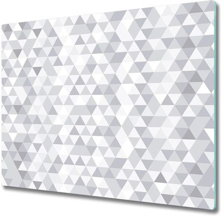 Tulup Deska do krojenia Szare trójkąty 60x52cm (PLDKNN77999938)