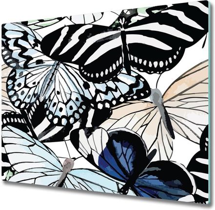 Tulup Deska do krojenia Motyle i kwiaty 60x52cm (PLDKNN85755564)