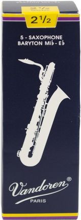 Stroiki do saksofonu barytonowego Vandoren Traditional - opakowanie 5 sztuk 3