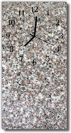 Tulup Zegar Szklany Pionowy Grafit beżowy 30x60cm (PLZSV30X60NN137995784)