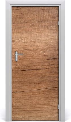 Tulup Naklejka fototapeta na drzwi Drewniane tło 75x205cm (DOORSTICKERF111507798)