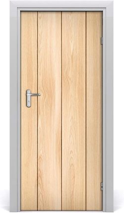 Tulup Naklejka fototapeta na drzwi Drewniane tło 75x205cm (DOORSTICKERF112861433)