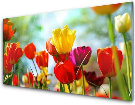 Tulup Panel Kuchenny Kwiaty Na Ścianę 100x50cm (PLPKNN12856836)