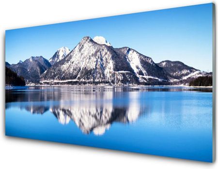Tulup Obraz Akrylowy Jezioro Góry Krajobraz 100x50cm (PLOAHNN265088660)