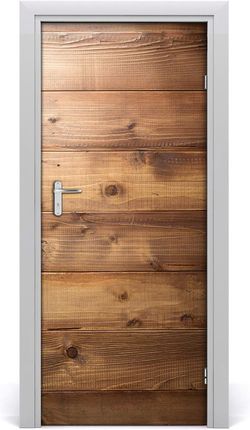 Tulup Naklejka fototapeta na drzwi Drewniane tło 75x205cm (DOORSTICKERF152016151)