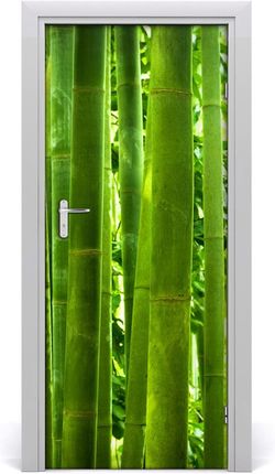 Tulup Okleina Naklejka fototapeta na drzwi Bambus 75x205cm (DOORSTICKERF17587007)