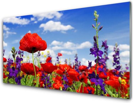 Tulup Panel Kuchenny Kwiaty Na Ścianę 125x50cm (PLPKNN140260915)