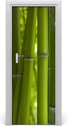 Tulup Okleina Naklejka fototapeta na drzwi Bambusowy las 85x205cm (DOORSTICKERF24255297)