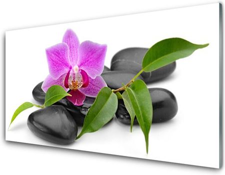 Tulup Obraz Szklany Kwiat Orchidea Sztuka 100x50cm (OSHNN56280586)