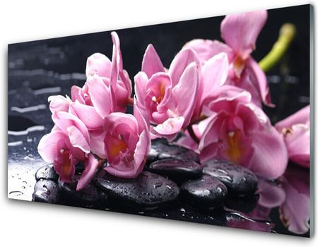 Tulup Panel Kuchenny Kwiat Orchidea Roślina 140x70cm (PLPKNN28703523)